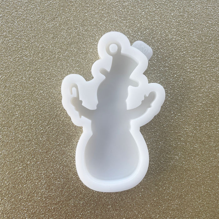 Christmas Tree Toy Snowman - Silicone mold