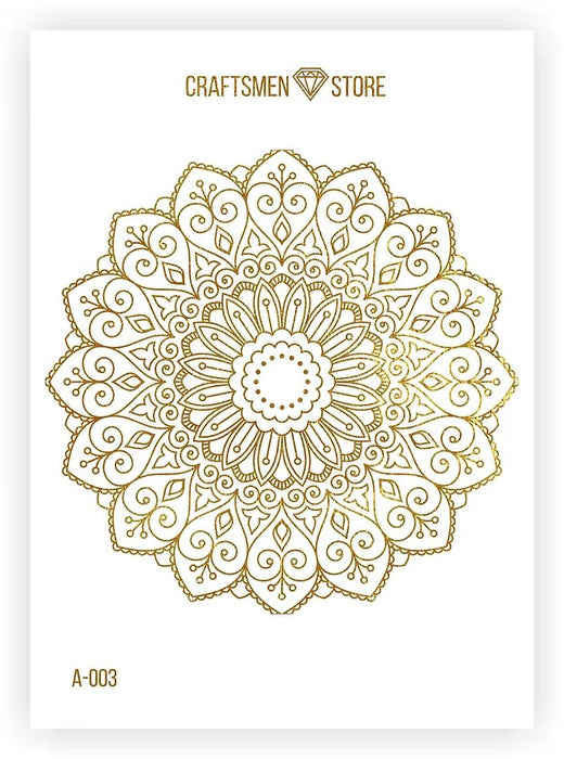 Fine stiсkers Mandala A-003