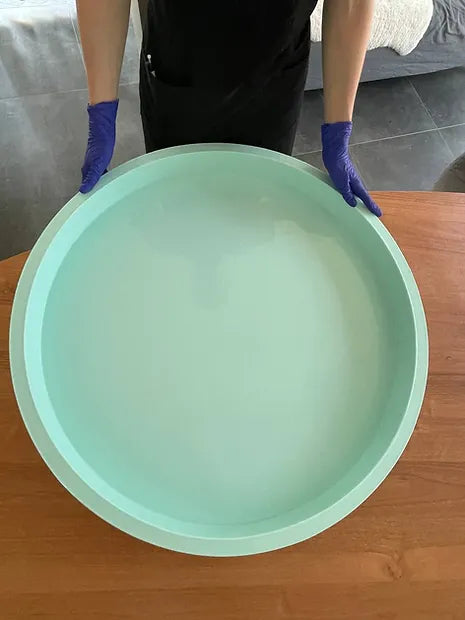 Deep round Big Silicone molds, 70cm/19.7"