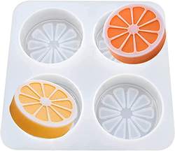 Orange Slices Silicone Mould | Lemon Slices Silicone Mould Bath bombs mold