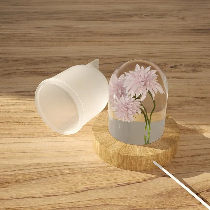 Silicone Cylinder Mold for Lamp and Candle making