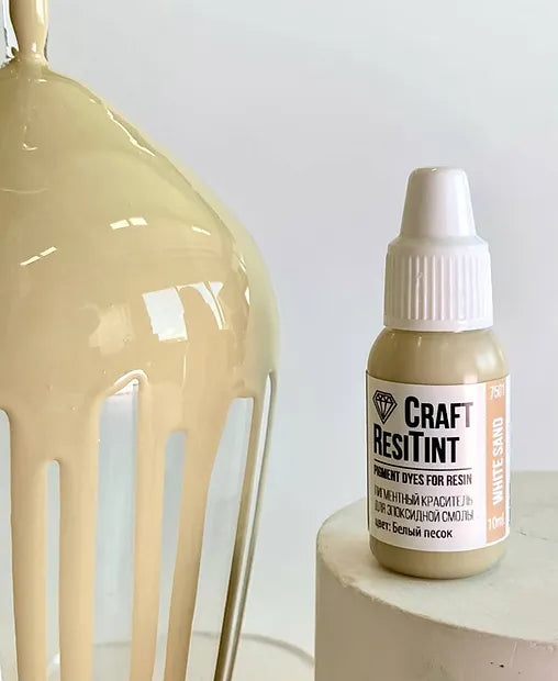 Dye paste for resin CraftResinTint, White Sand, 10ml