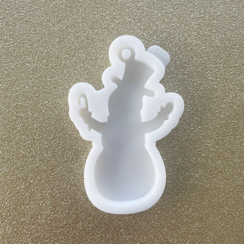 Christmas Tree Toy Snowman - Silicone mold