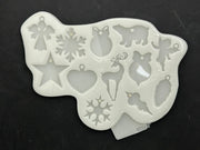 Silicone Mold No. 151 – Mini Christmas Ornaments – image 6
