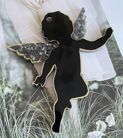 Silicone Mold No. 146 – Angel with Crystal Wings – image 1