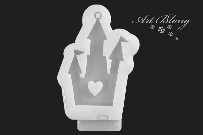 Silicone Mold No. 166 – Castle – image 3