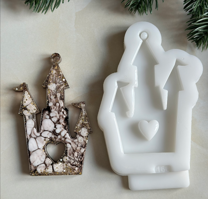Silicone Mold No. 166 – Castle – image 2