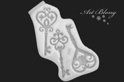 Silicone Mold No. 135 – Crystal Keys – image 2