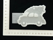 Silicone Mold No. 101 – Car with Christmas Tree – image 2