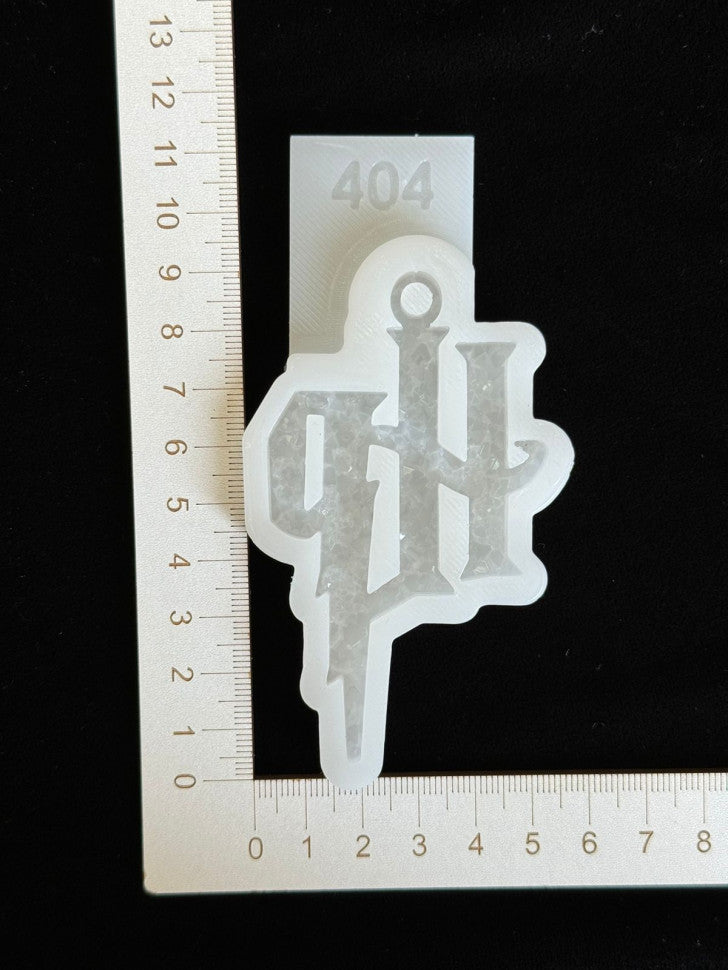 Silicone Mold No. 404 – Crystal Wizard – image 3