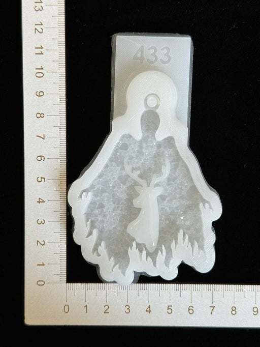 Silicone Mold No. 433 – Crystal Dementor and Glossy Stag – image 2