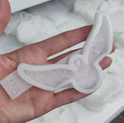 Silicone Mold No. 455 – Snitch with Crystal Wings – image 2