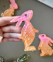 Silicone Mold No. 278 – Three Rabbits – image 5
