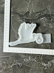Silicone Mold No. 737 – Stork with Crystal Bundle – image 4