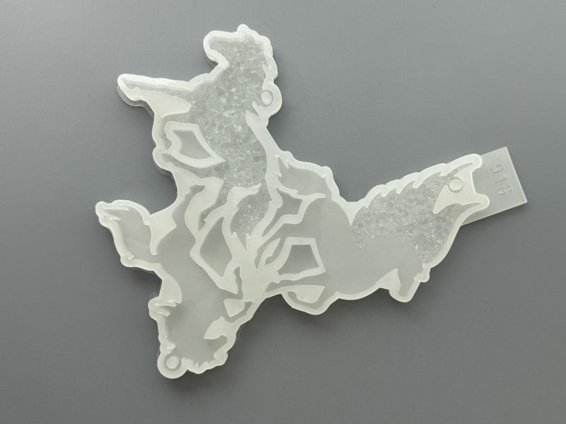 Silicone Mold No. 918 – Three Horses – image 6
