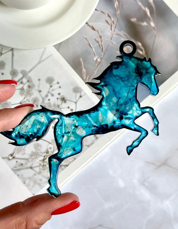 Silicone Mold No. 918 – Three Horses – image 5