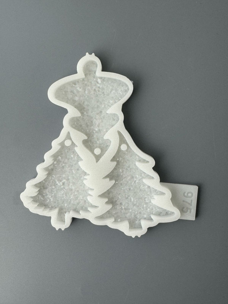 Silicone Mold No. 975 – Three Crystal Christmas Trees – image 13
