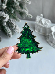 Silicone Mold No. 975 – Three Crystal Christmas Trees – image 14