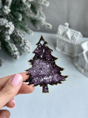 Silicone Mold No. 975 – Three Crystal Christmas Trees – image 3