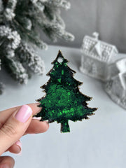 Silicone Mold No. 975 – Three Crystal Christmas Trees – image 8