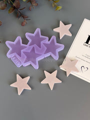 B81 Mold for keychains, brooches and jewelry Stars glossy – image 4