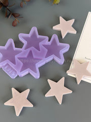 B81 Mold for keychains, brooches and jewelry Stars glossy – image 3