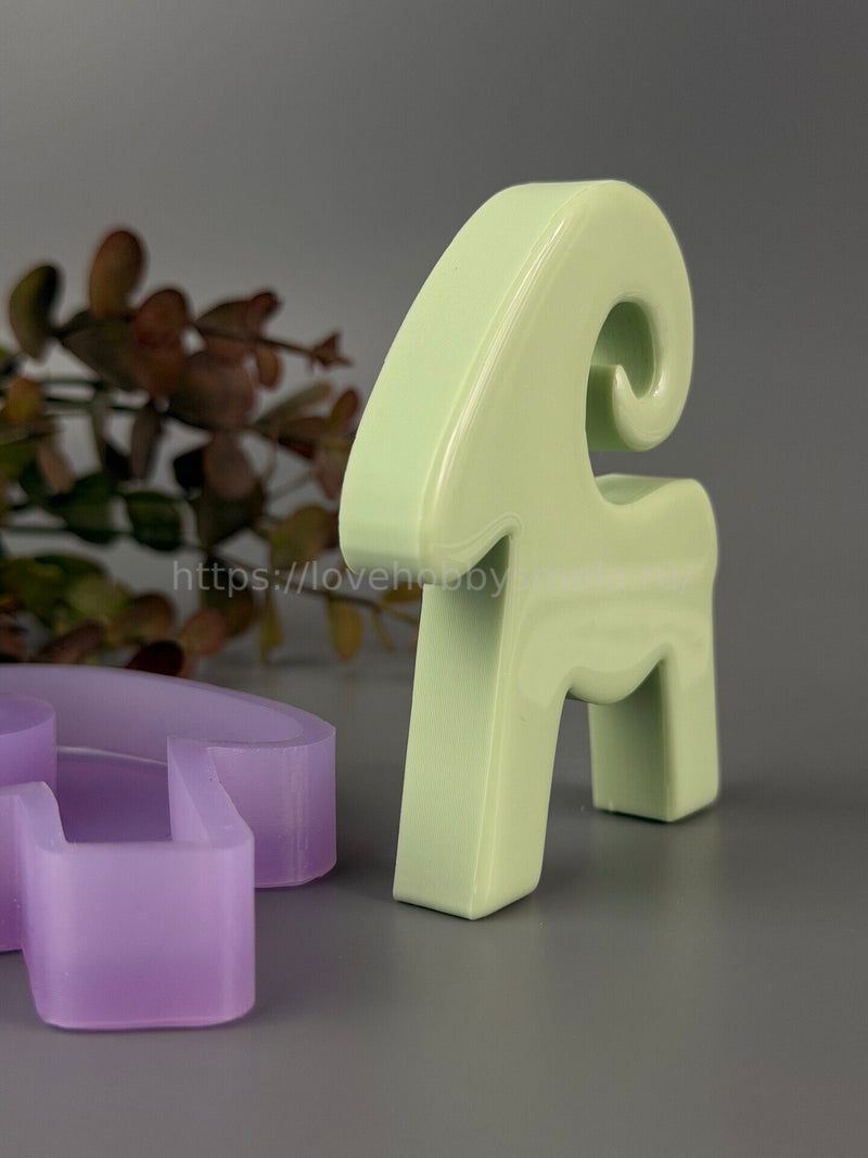 MC89 Mold New Year's Goat three-dimensional symbol of 2027 – image 3