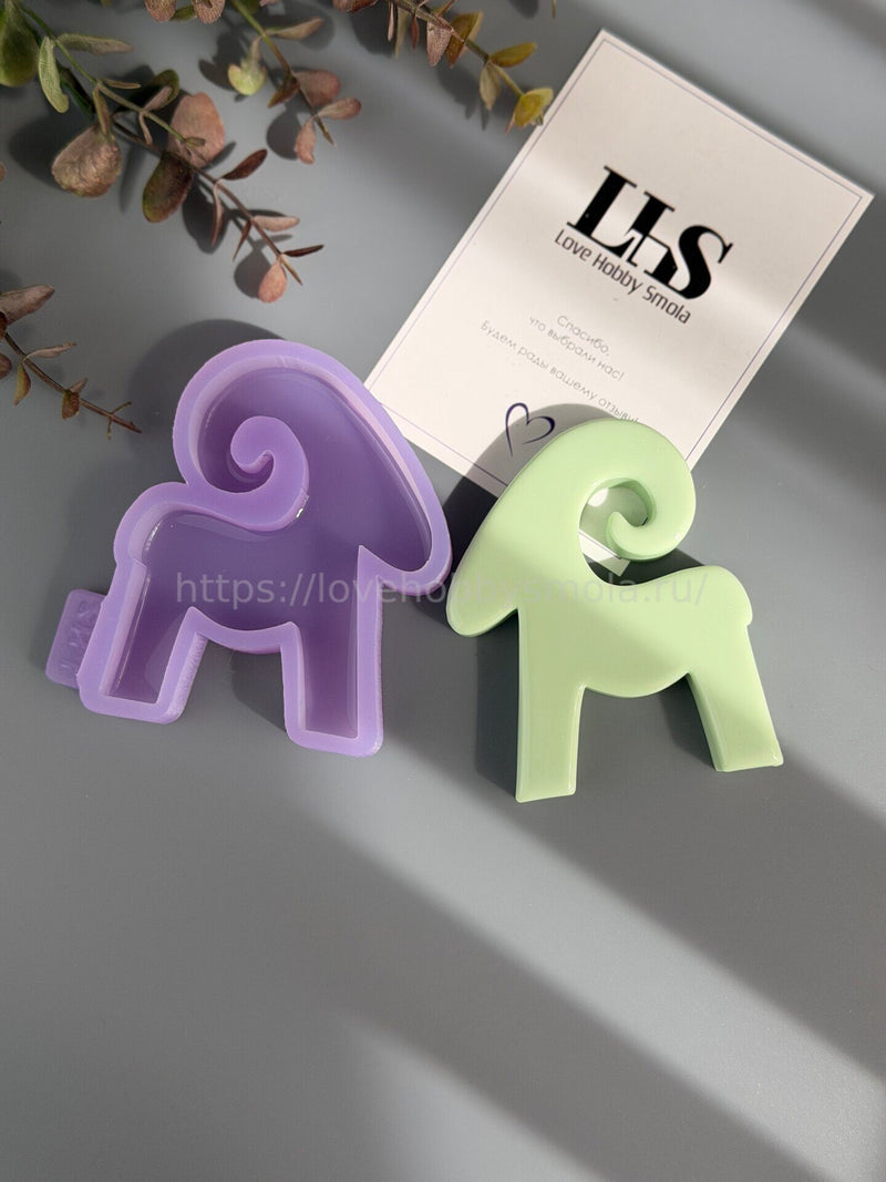 MC89 Mold New Year's Goat three-dimensional symbol of 2027 – image 8