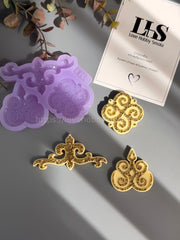 B100 Mold for keychains, brooches and jewelry Ossetian ornaments – image 5