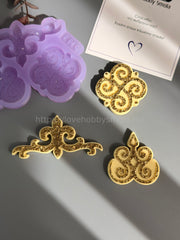 B100 Mold for keychains, brooches and jewelry Ossetian ornaments – image 3