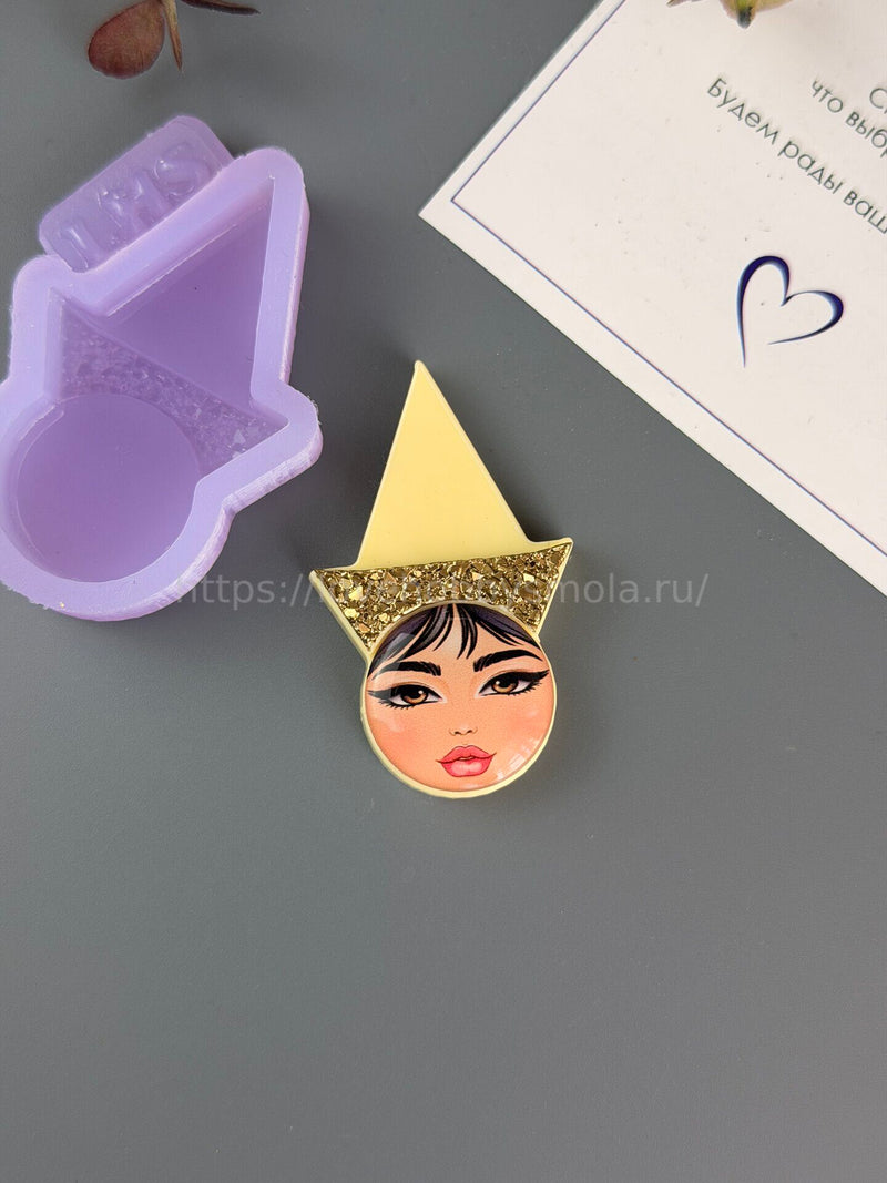B102 Buryat headdress – image 4
