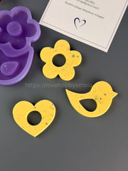 B105 Mold brooches for glasses – image 2