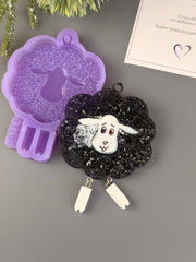 MC91 Lamb with legs for Christmas tree toy – image 6