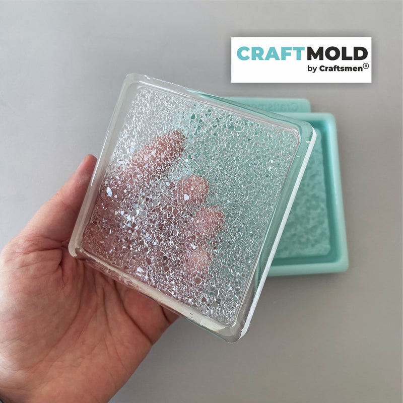 Tablett- und Ständerform im Druzy-Stil Nr. D_03