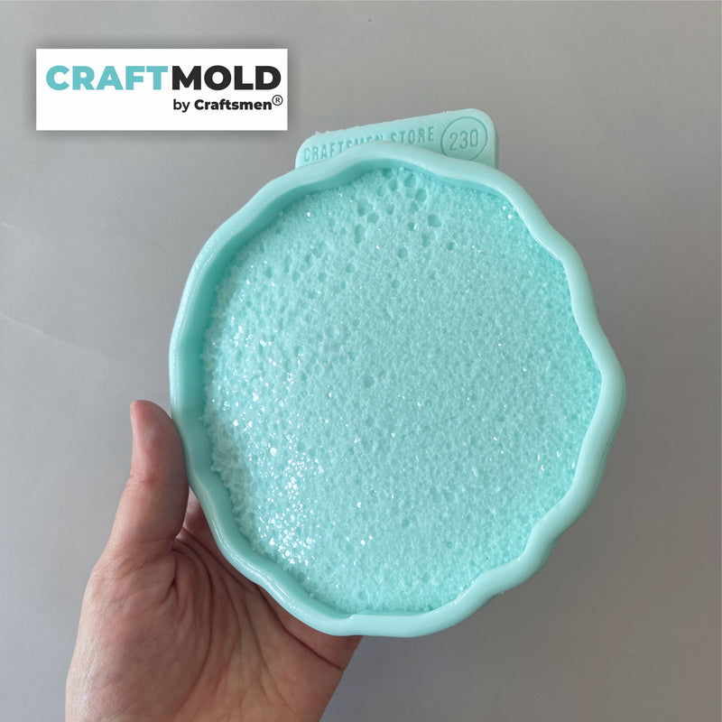 Tablett- und Ständerform im Druzy-Stil Nr. D_03