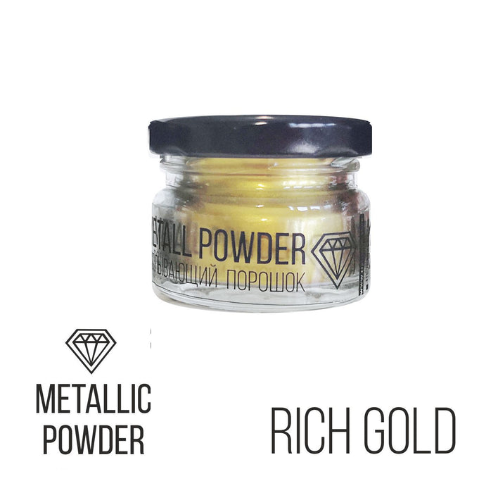 Metallic Pulver Rich Gold, 10 g