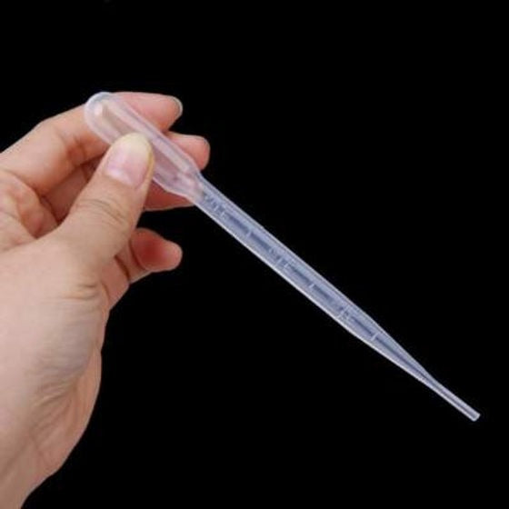 Plastic pipettes, 10pcs