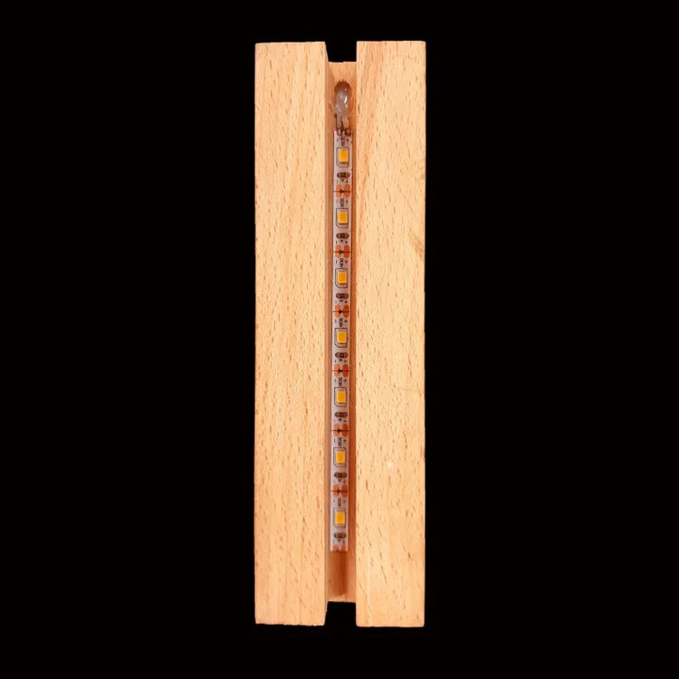 Stand for making a 3D lamp - rectangular simple design, USB power cord