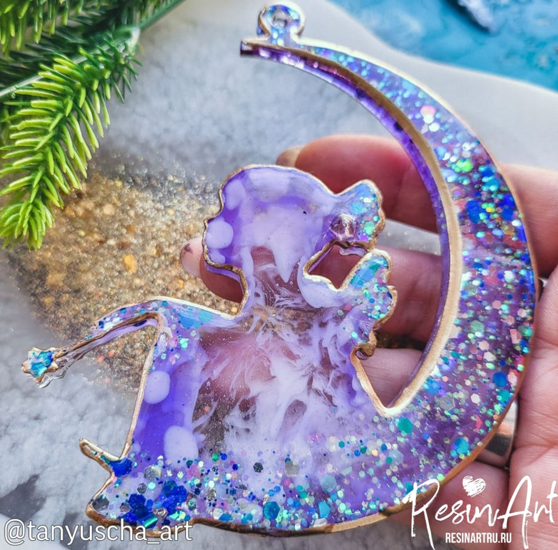 Christmas tree toy Fairy - Silicone mold