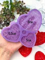 F10 confectionery mold for chocolate and heart-shaped candies – image 6