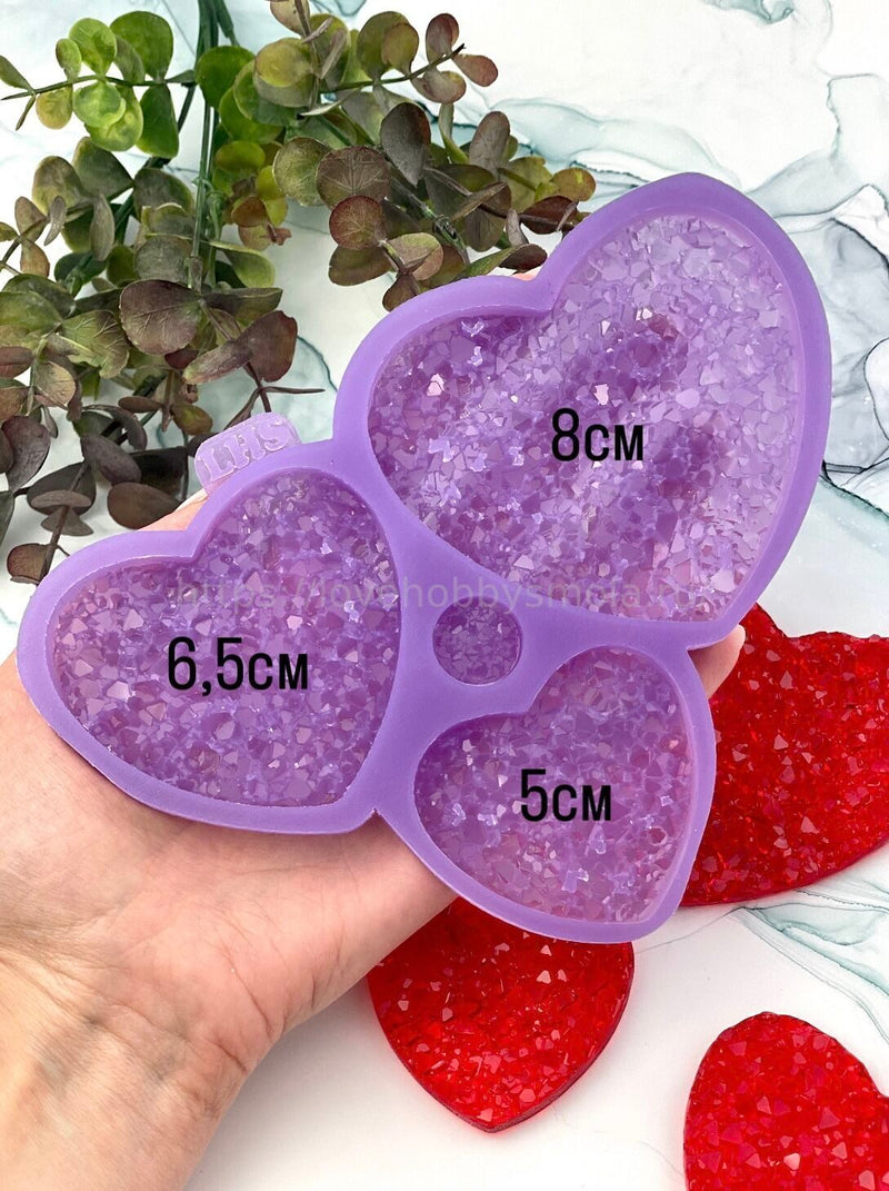 F10 confectionery mold for chocolate and heart-shaped candies – image 6