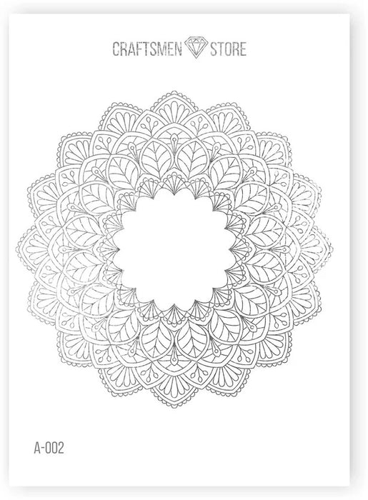 Fine stickers Mandala Collection, 8pcs./pack