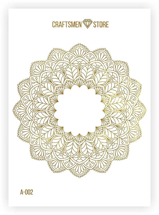 Fine stickers Mandala Collection, 8pcs./pack