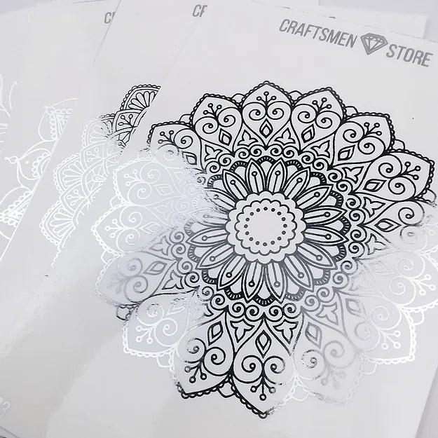 Fine stiсkers Mandala  A-003