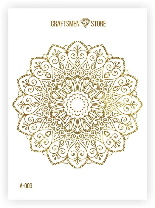 Fine stickers Mandala Collection, 8pcs./pack