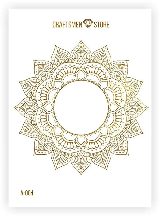 Fine stiсkers Mandala A-004