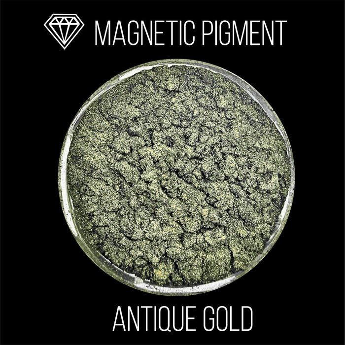 Magnetic pigment, Antique Gold