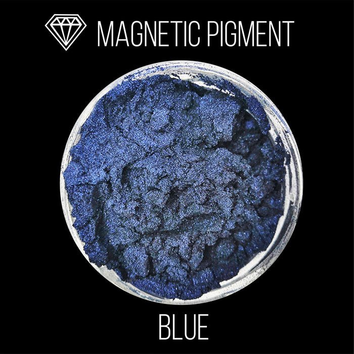 Magnetic pigment, Blue