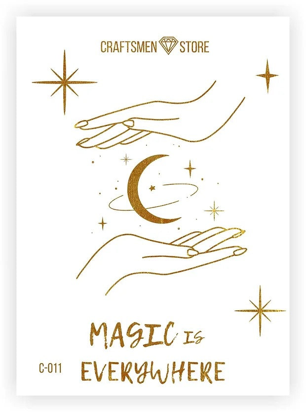 Fine stiсkers Magic is Everywhere C-011