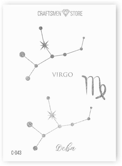 Fine stickers Astrology Collection, 15pcs./pack